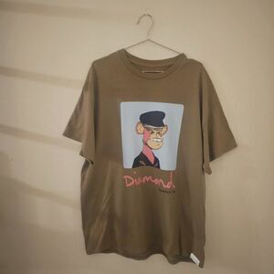 Diamond Supply Co. x Ape Trippy Mutant Graphic T-Shirt Sz XL